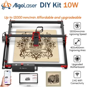 Algolaser DIYKIT 10W Laser Engraving Cutting Machine Woodworking Machine for Acrylic Stainless Steel With Wifi Offline Control