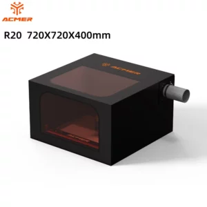 ACMER R20 Protective Cover For Laser Engraver Enclosure With Vent Eye Protection Fireproof Dustproof Noise Reduction Accessories