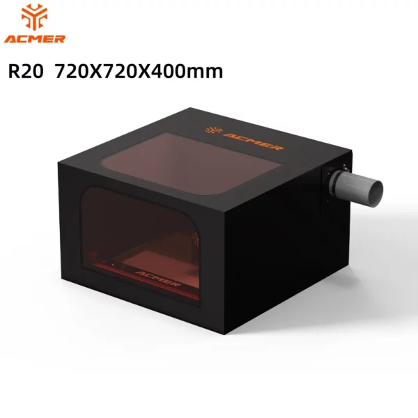 ACMER R20 Protective Cover For Laser Engraver Enclosure With Vent Eye Protection Fireproof Dustproof Noise Reduction Accessories